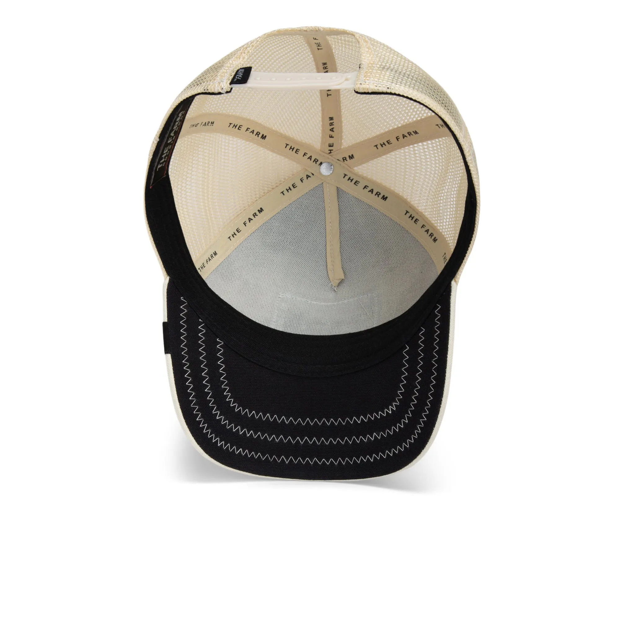 Goorin Bros - Tierische Truckermütze - Tödlicher Begleiter - Schlange - Creme Goorin Bros Accessoires