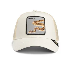 Goorin Bros - Tierische Truckermütze - Tödlicher Begleiter - Schlange - Creme Goorin Bros Accessoires