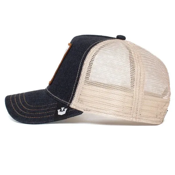 Goorin Bros - Tier Trucker Cap - Ziege - Anthrazit & Beige Goorin Bros Accessories