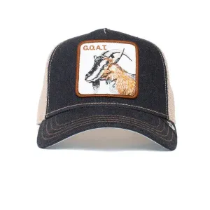 Goorin Bros - Tier Trucker Cap - Ziege - Anthrazit & Beige Goorin Bros Accessories