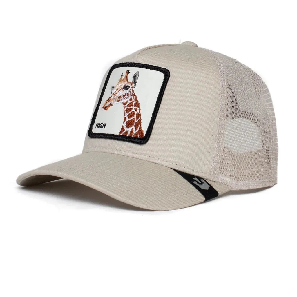 Goorin Bros - Tier Trucker Cap - Große Giraffe - Khaki Goorin Bros Accessories