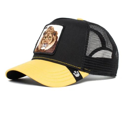 Goorin Bros - Tier Trucker Cap - König der Löwen - Schwarz & Gold Goorin Bros Accessories