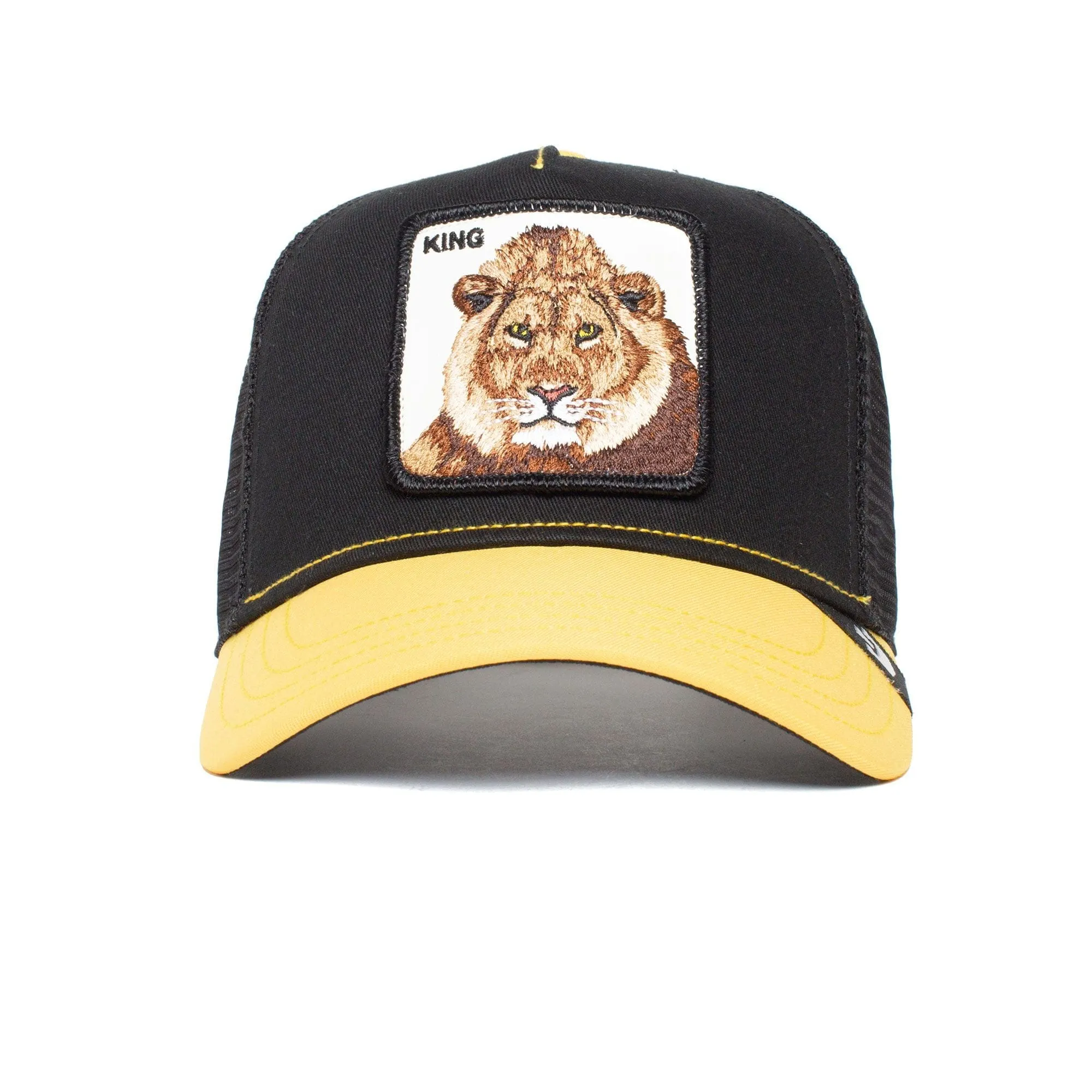 Goorin Bros - Tier Trucker Cap - König der Löwen - Schwarz & Gold Goorin Bros Accessories