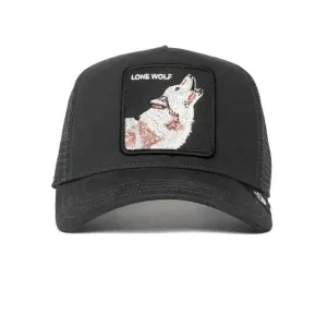 Goorin Bros - Truckermütze mit Tiermotiv - Einzelgänger - Schwarz Goorin Bros Accessories
