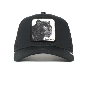 Goorin Bros - Truckermütze mit Tiermotiv - Panther - Schwarz Goorin Bros Accessories