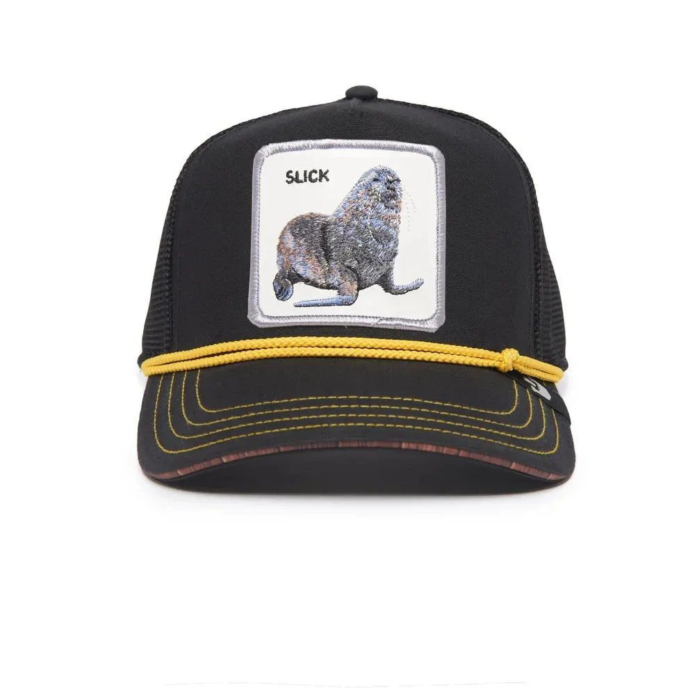 Goorin Bros - Tier Truckermütze - Gütesiegel - Schwarz Goorin Bros Accessoires