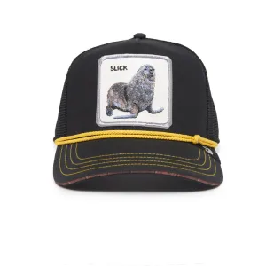 Goorin Bros - Tier Truckermütze - Gütesiegel - Schwarz Goorin Bros Accessoires