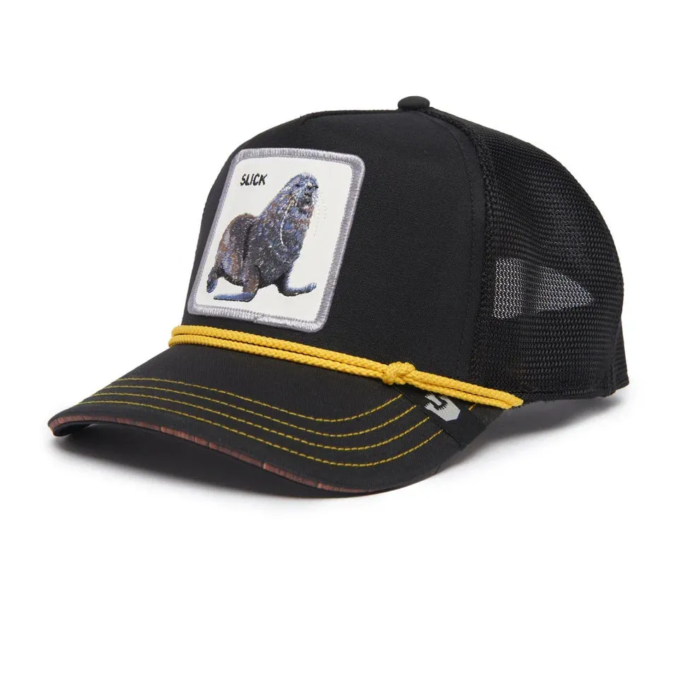 Goorin Bros - Tier Truckermütze - Gütesiegel - Schwarz Goorin Bros Accessoires