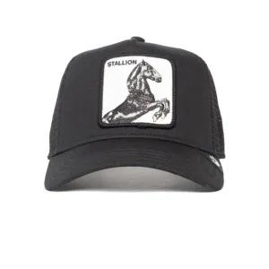 Goorin Bros - Truckermütze mit Tiermotiv - Hengst - Schwarz Goorin Bros Zubehör