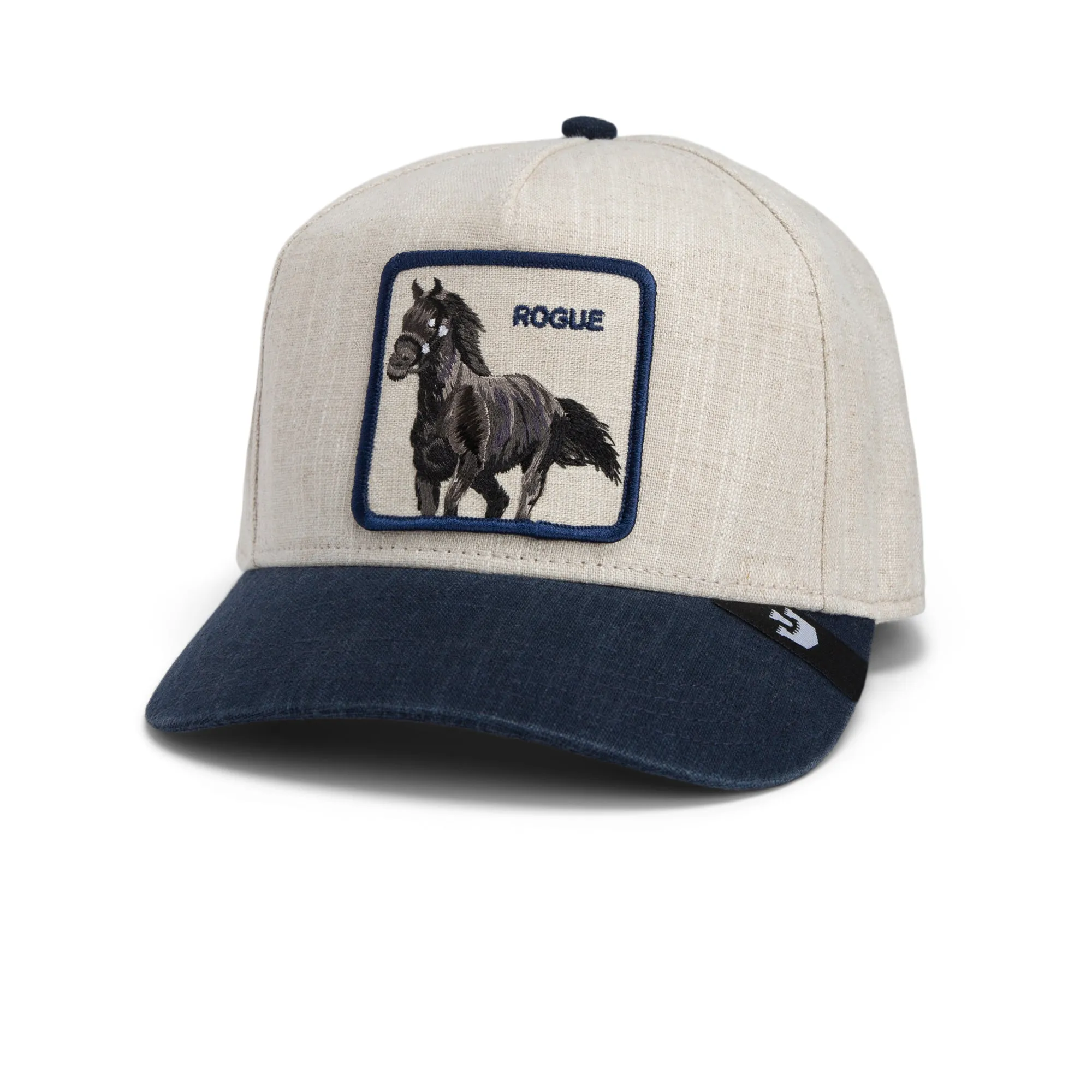 Goorin Bros - Animal Trucker Cap - Thread Rebel - Rogue - Stoff - Marine/Beige Goorin Bros Accessories