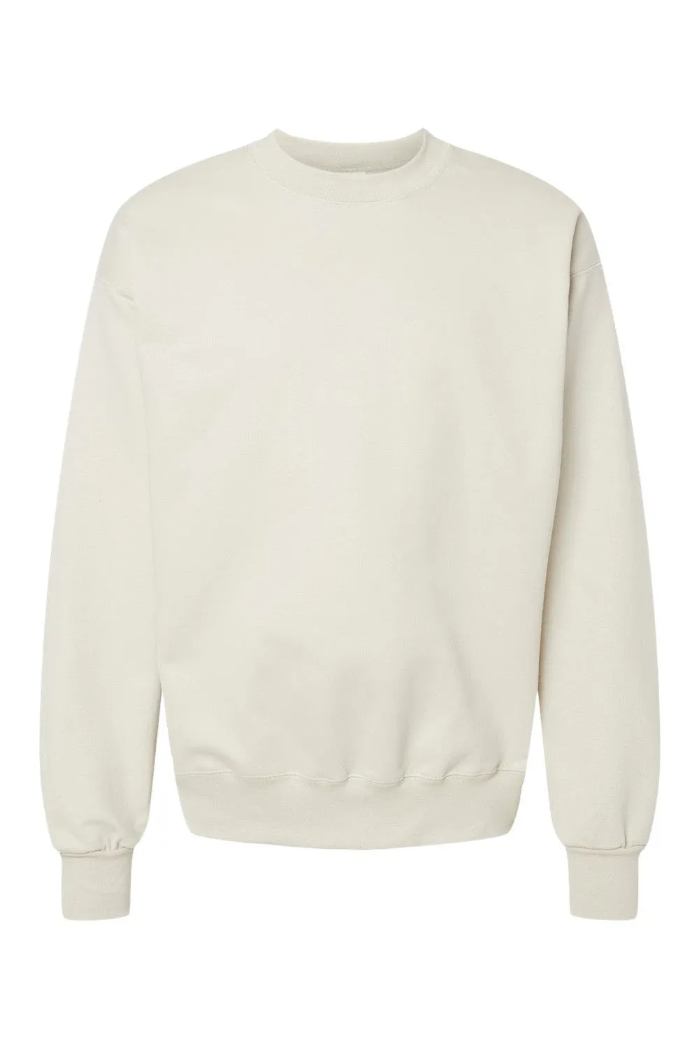 Hanes Herren Ultimate Cotton PrintPro XP pillingresistentes Rundhals-Sweatshirt - Sand