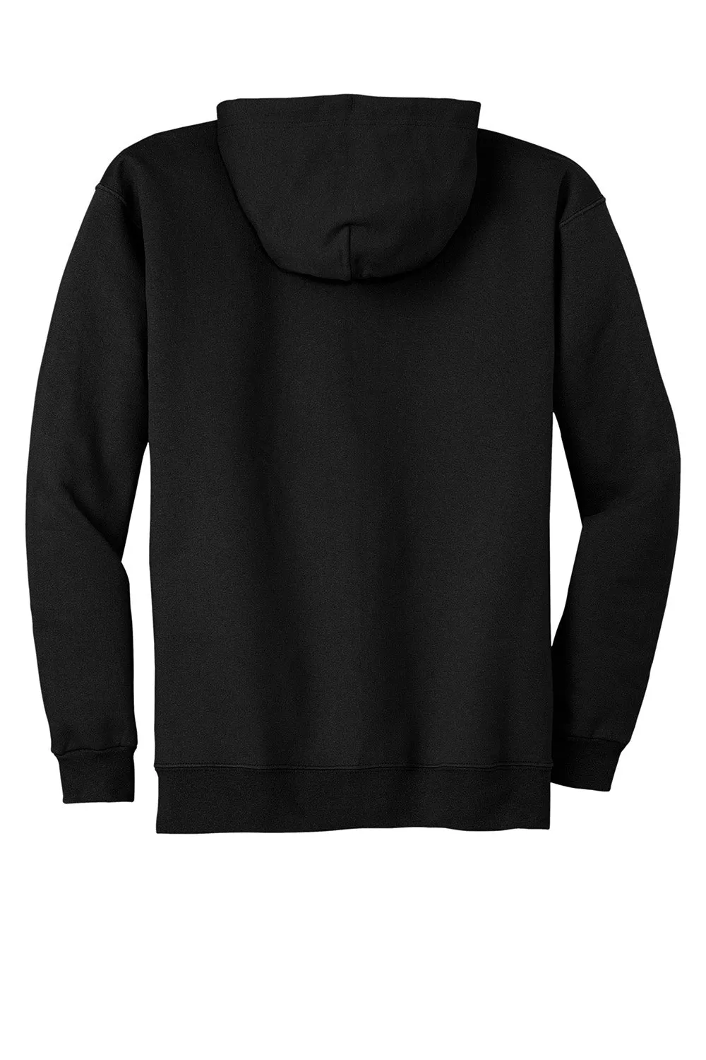 Hanes Herren Ultimate Cotton PrintPro XP pillingresistente Kapuzenjacke mit Reißverschluss und Taschen - Schwarz