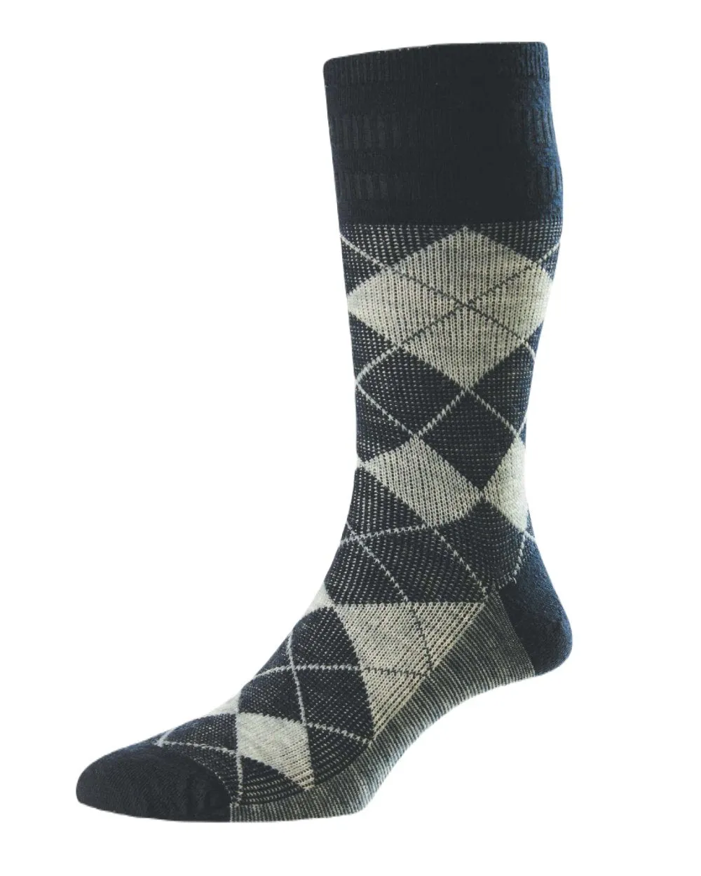 HJ Hall Argyle Woll-Softop-Socken HJ Accessoires