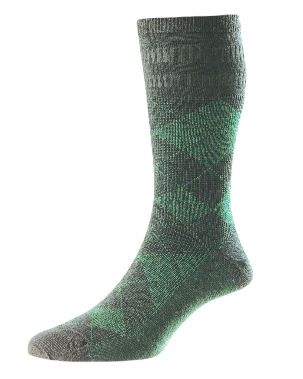 HJ Hall Argyle Woll-Softop-Socken HJ Accessoires
