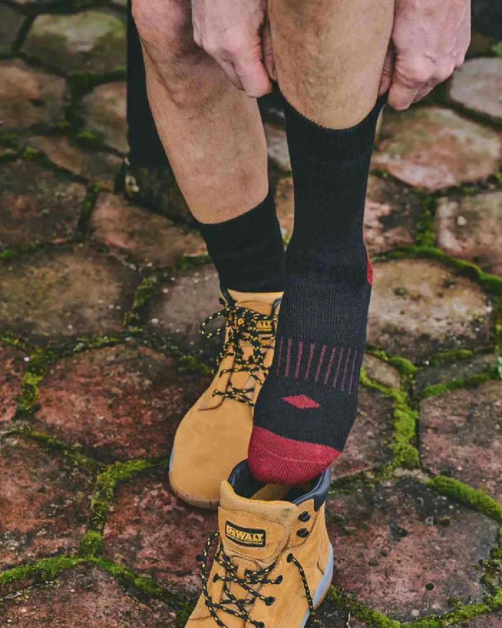 HJ Hall Gebürstete Thermowäsche Socken Zwillingspack HJ Accessoires