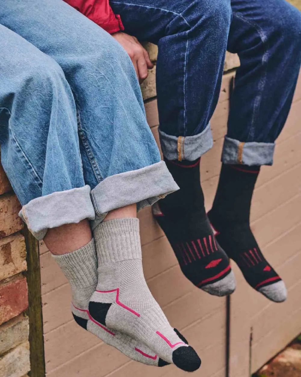 HJ Hall Gebürstete Thermowäsche Socken Zwillingspack HJ Accessoires