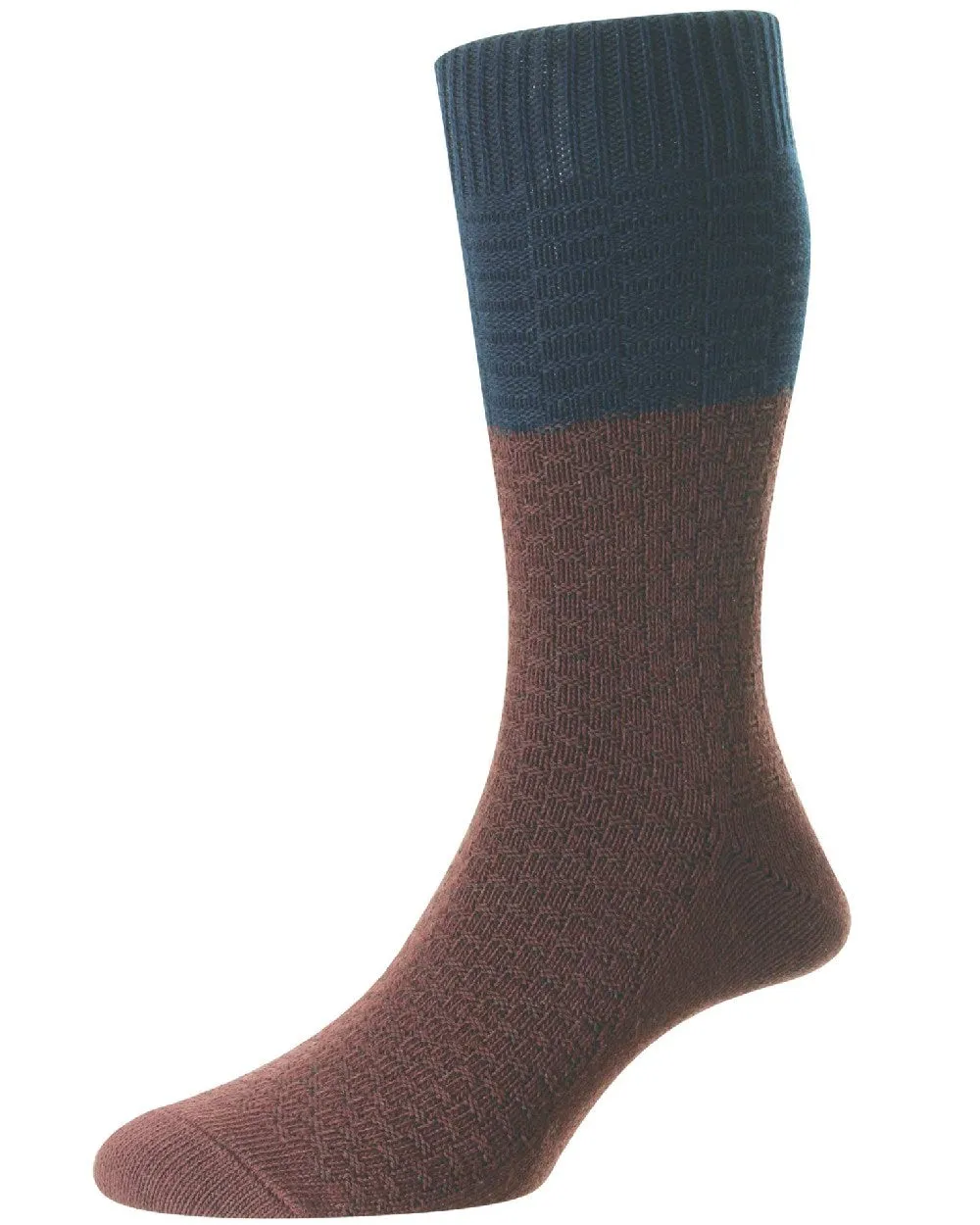 HJ Hall Zedernstrick Baumwollsocken im Chunky-Stil HJ Accessoires