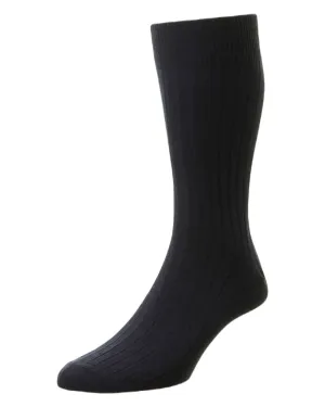 HJ Hall Classic Rippenbaumwollsocken HJ Accessoires