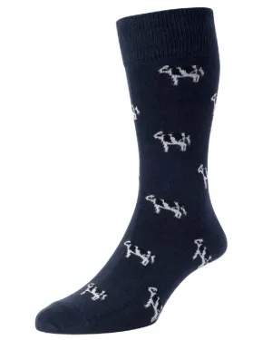 HJ Hall Cow Baumwollreiche Socken HJ Accessoires