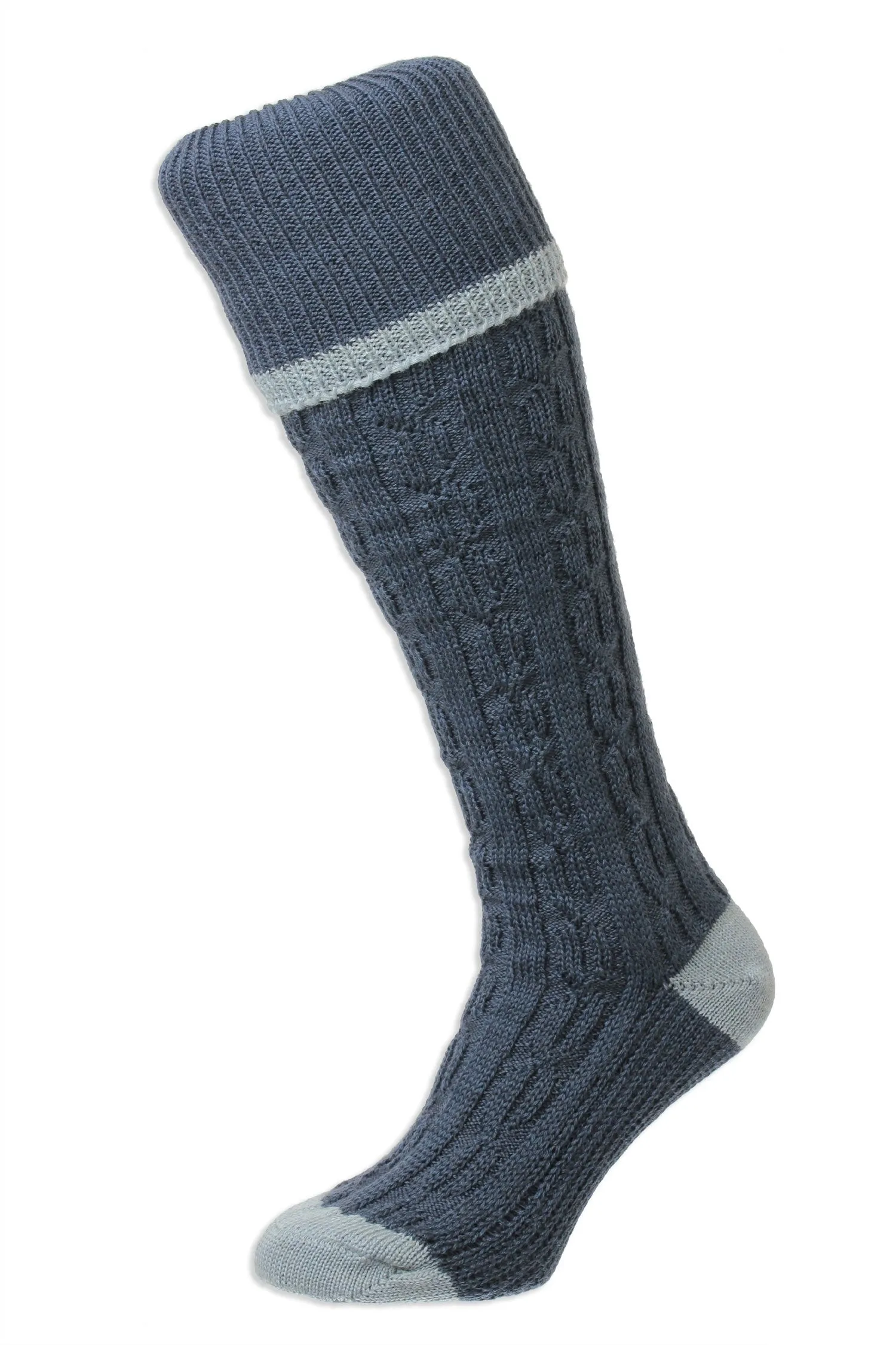 HJ Hall Kissenfuß Langer Sock | Kabelstreifen HJ Zubehör
