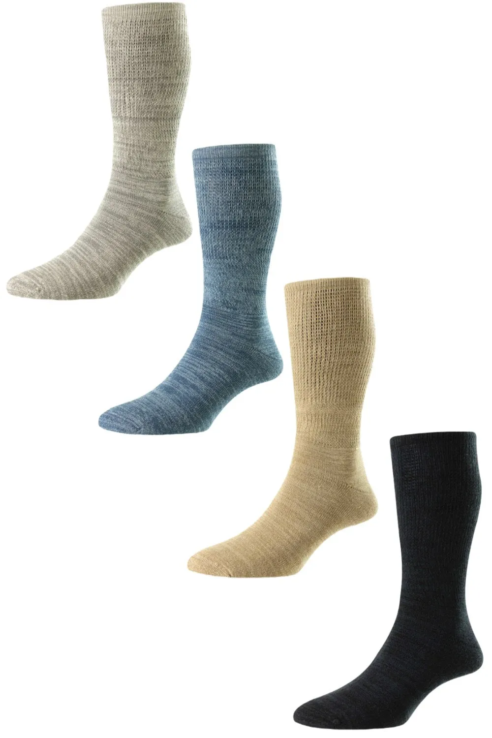 HJ Hall Diabetiker Leichte Baumwollsocken HJ Zubehör