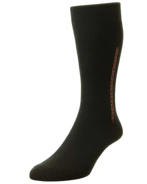 HJ Hall Fancy Panel Halblang Socken HJ Accessoires