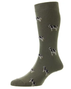HJ Hall Farm Motiv Baumwollreiche Socken HJ Accessoires