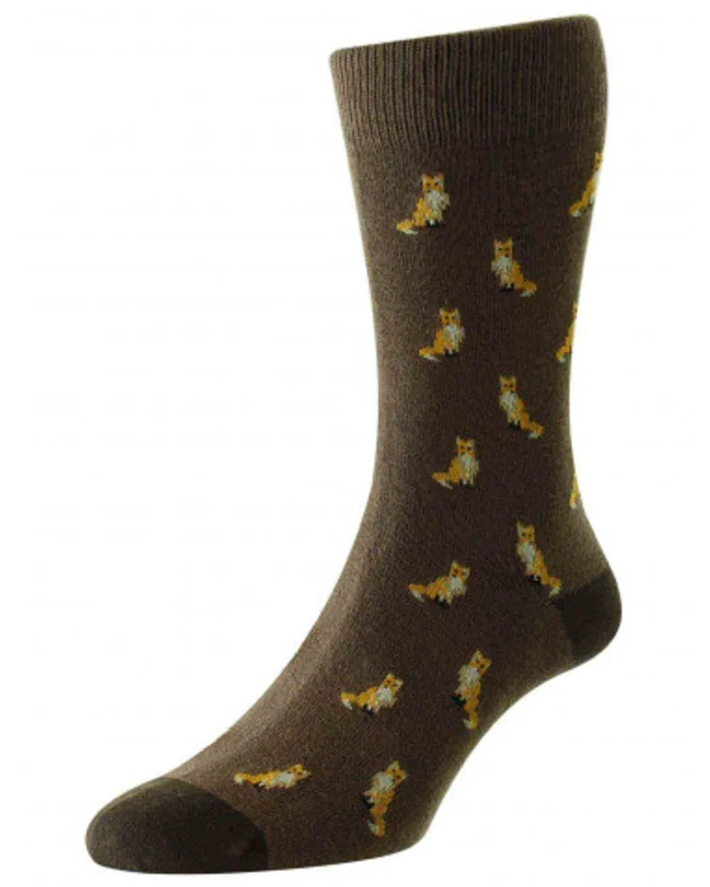 HJ Hall Fuchsmotiv Herren Socken mit hohem Baumwollanteil HJ Accessoires