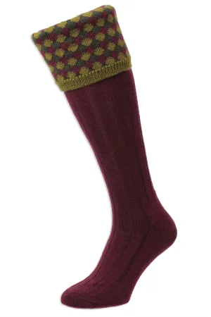 HJ Hall Hadleigh Merino Jagdsocke | Harlequin-Oberteil HJ Accessoires