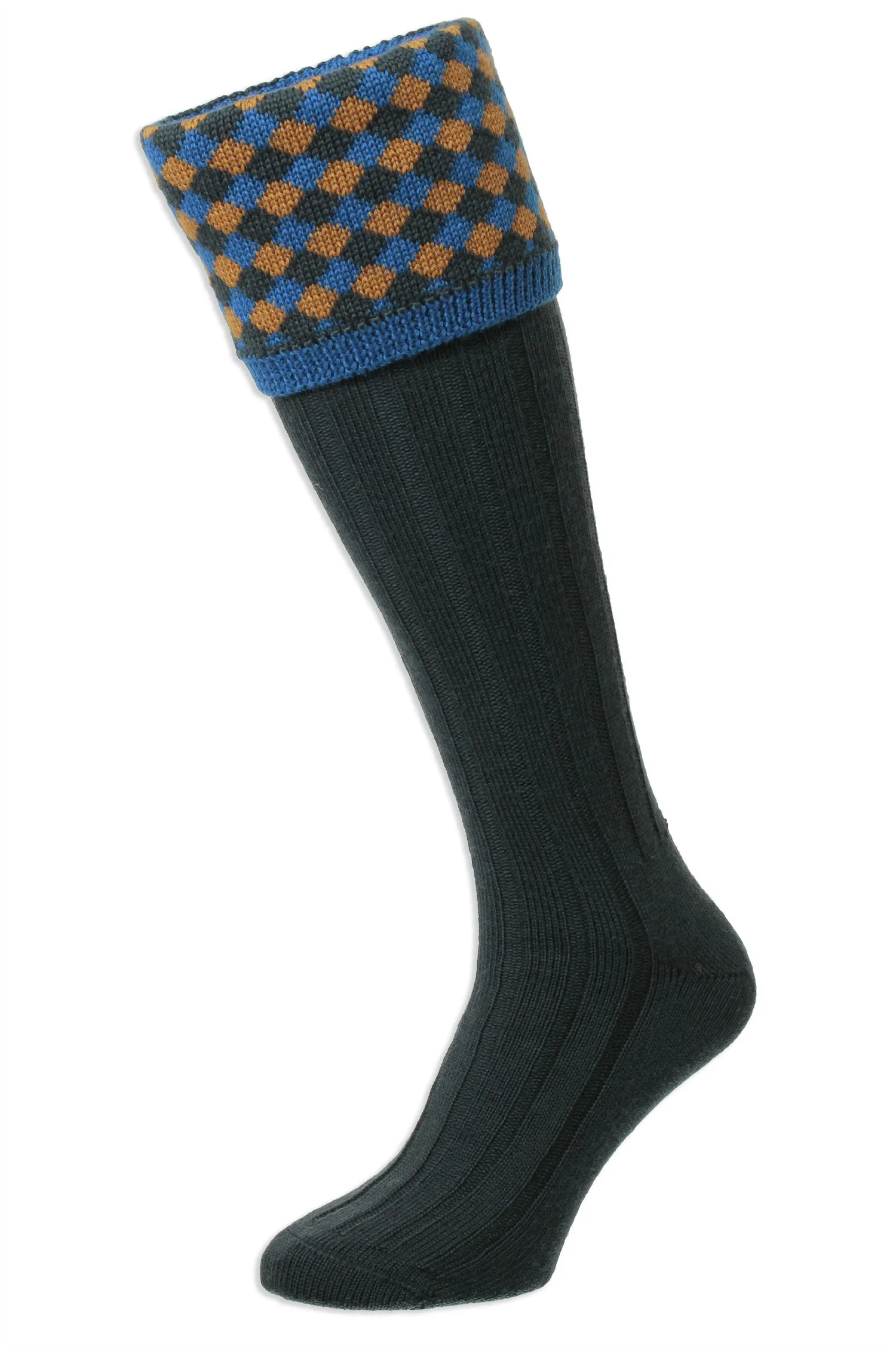 HJ Hall Hadleigh Merino Jagdsocke | Harlequin-Oberteil HJ Accessoires