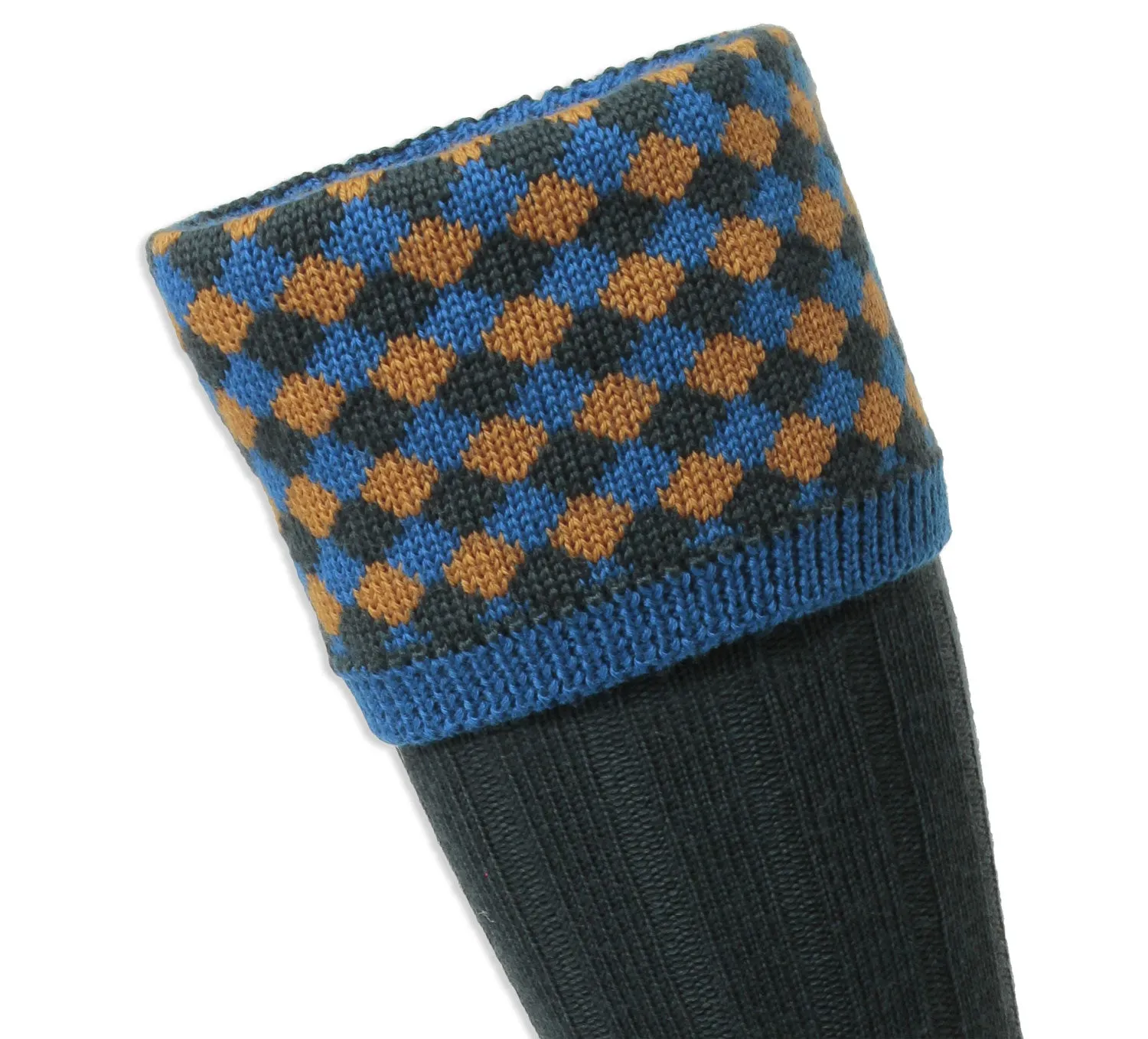 HJ Hall Hadleigh Merino Jagdsocke | Harlequin-Oberteil HJ Accessoires
