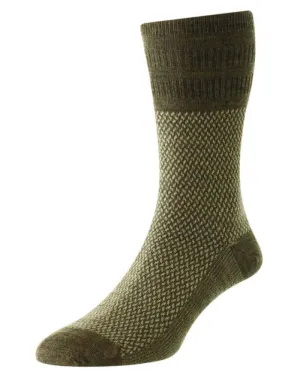 HJ Hall Jacquard Woll-Softop-Socken HJ Accessoires