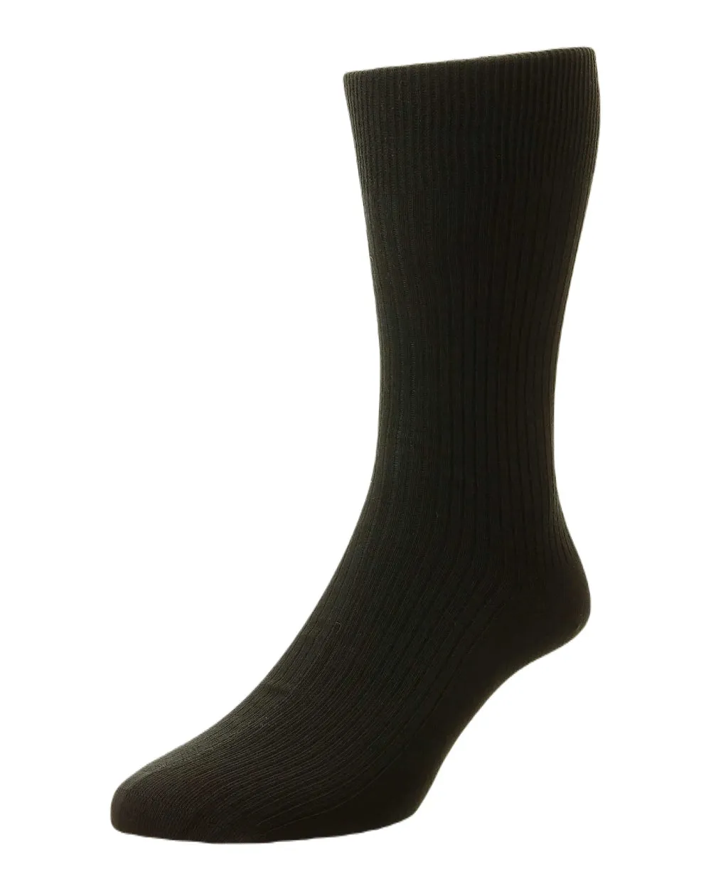 HJ Hall Rippensocken aus reiner Baumwolle HJ Accessoires