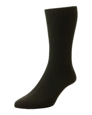 HJ Hall Rippensocken aus reiner Baumwolle HJ Accessoires