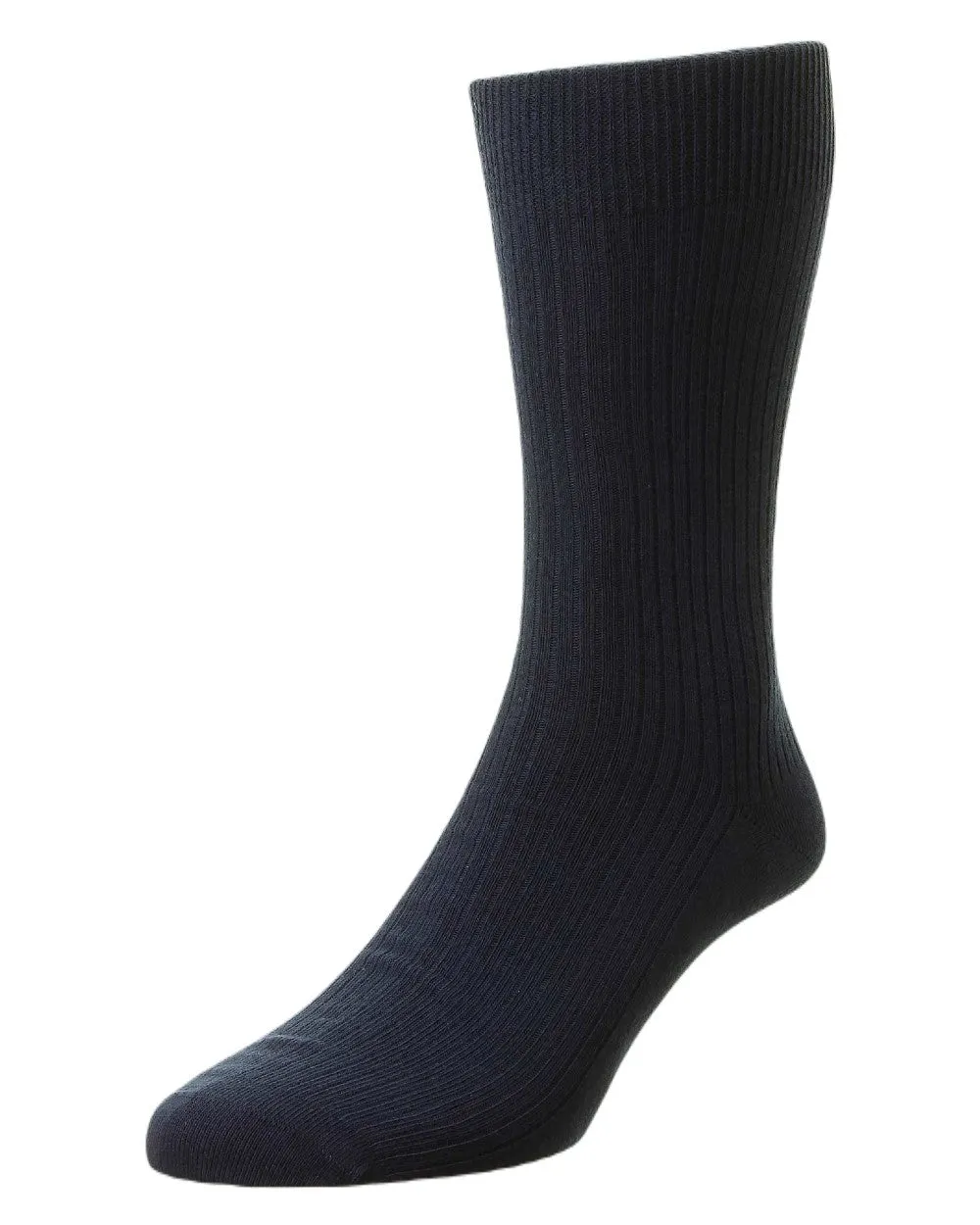 HJ Hall Rippensocken aus reiner Baumwolle HJ Accessoires