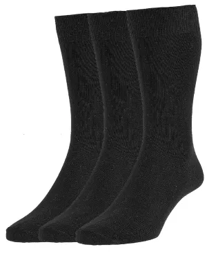 HJ Hall Damen Business-Einfarbige Strickstrümpfe 3er Pack HJ Accessoires