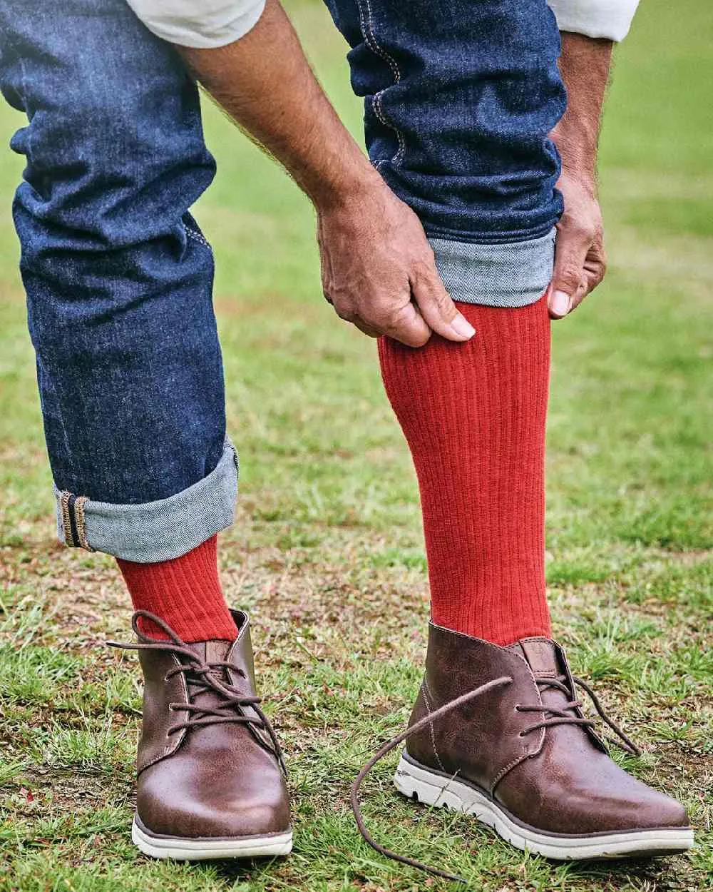 HJ Hall Wollreiche Makellose Lange Socken HJ Accessoires