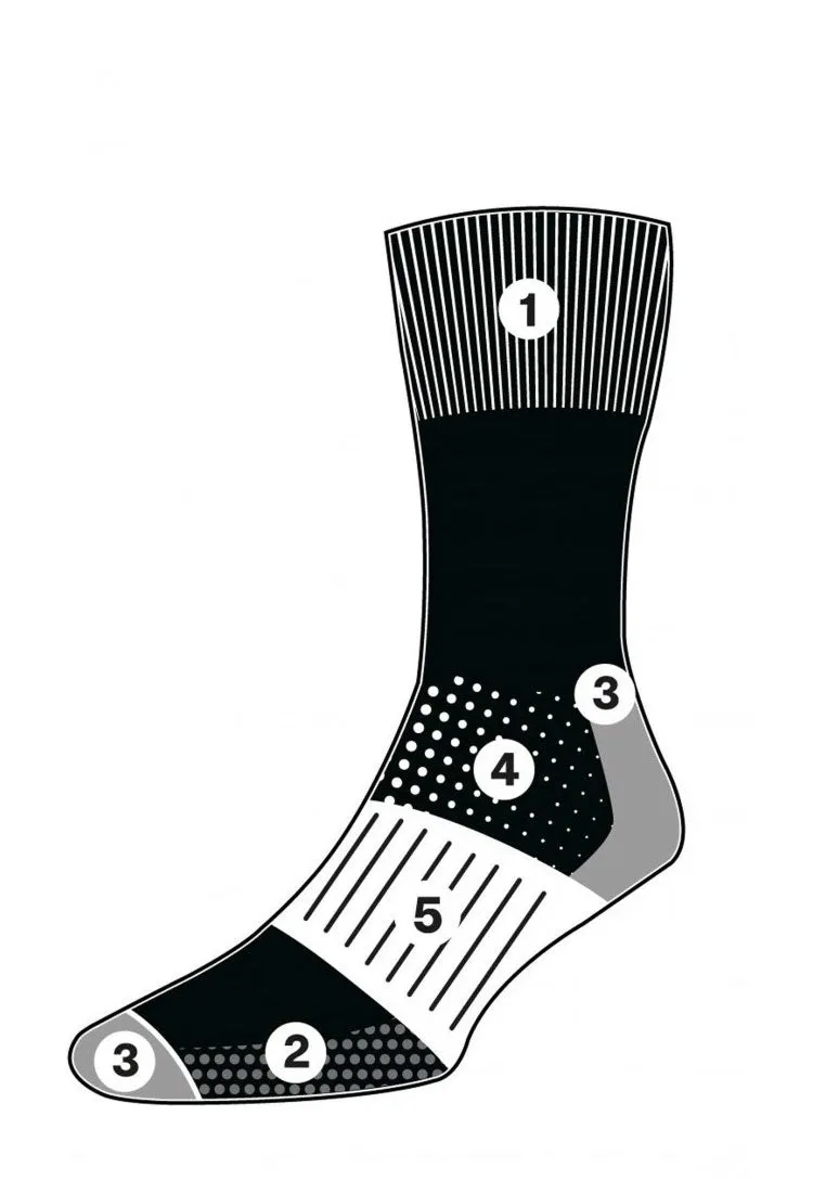 HJ Hall Wollsocken für thermische Arbeitskleidung 2er Pack Zubehör von HJ