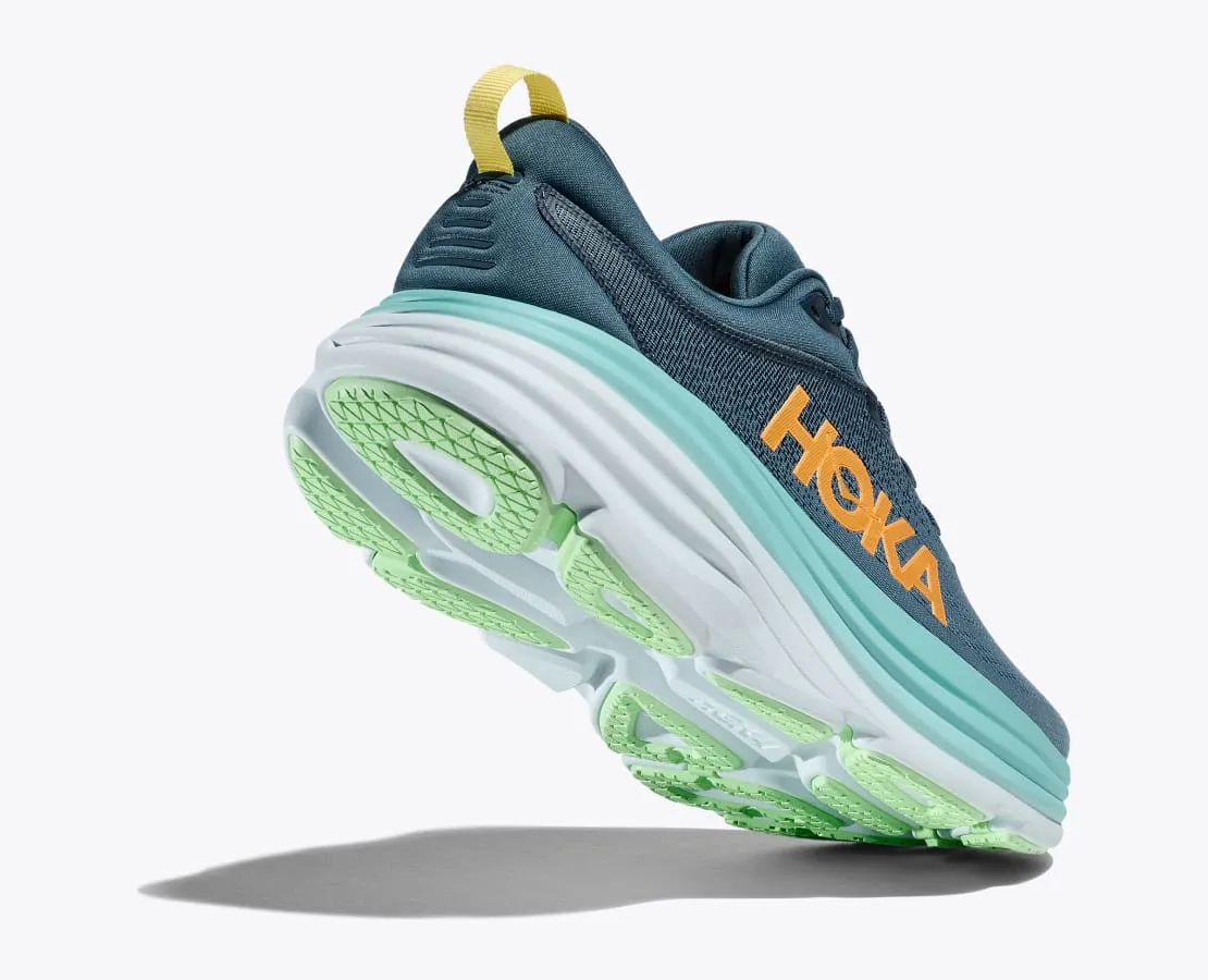 Hoka Herren Bondi 8 Weit - Echt Krickente/Schatten (1127953-RHD) Hoka Schuhe