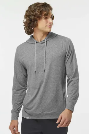 Holloway Herren Eco Revive Ventura Feuchtigkeitstransportierende Kapuzenpullover Hoodie - Heather Grau
