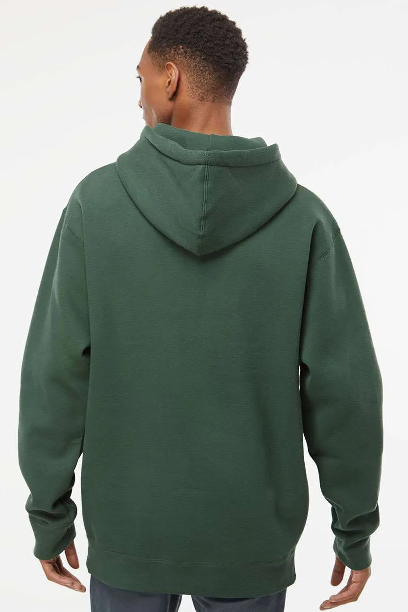 Independent Trading Company Herren Kapuzenpullover Hoodie mit Kangaroo-Tasche - Alpengrün