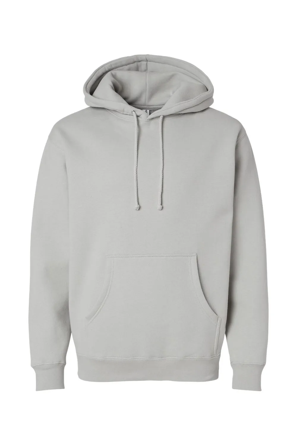 Independent Trading Company Herren Kapuzenpullover Hoodie mit Kangaroo-Tasche - Rauchgrau