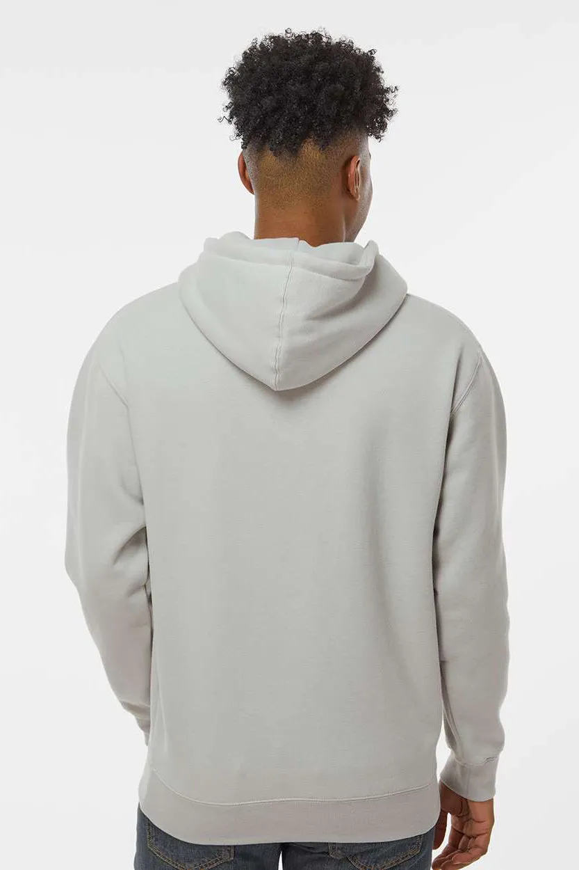 Independent Trading Company Herren Kapuzenpullover Hoodie mit Kangaroo-Tasche - Rauchgrau