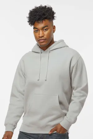 Independent Trading Company Herren Kapuzenpullover Hoodie mit Kangaroo-Tasche - Rauchgrau
