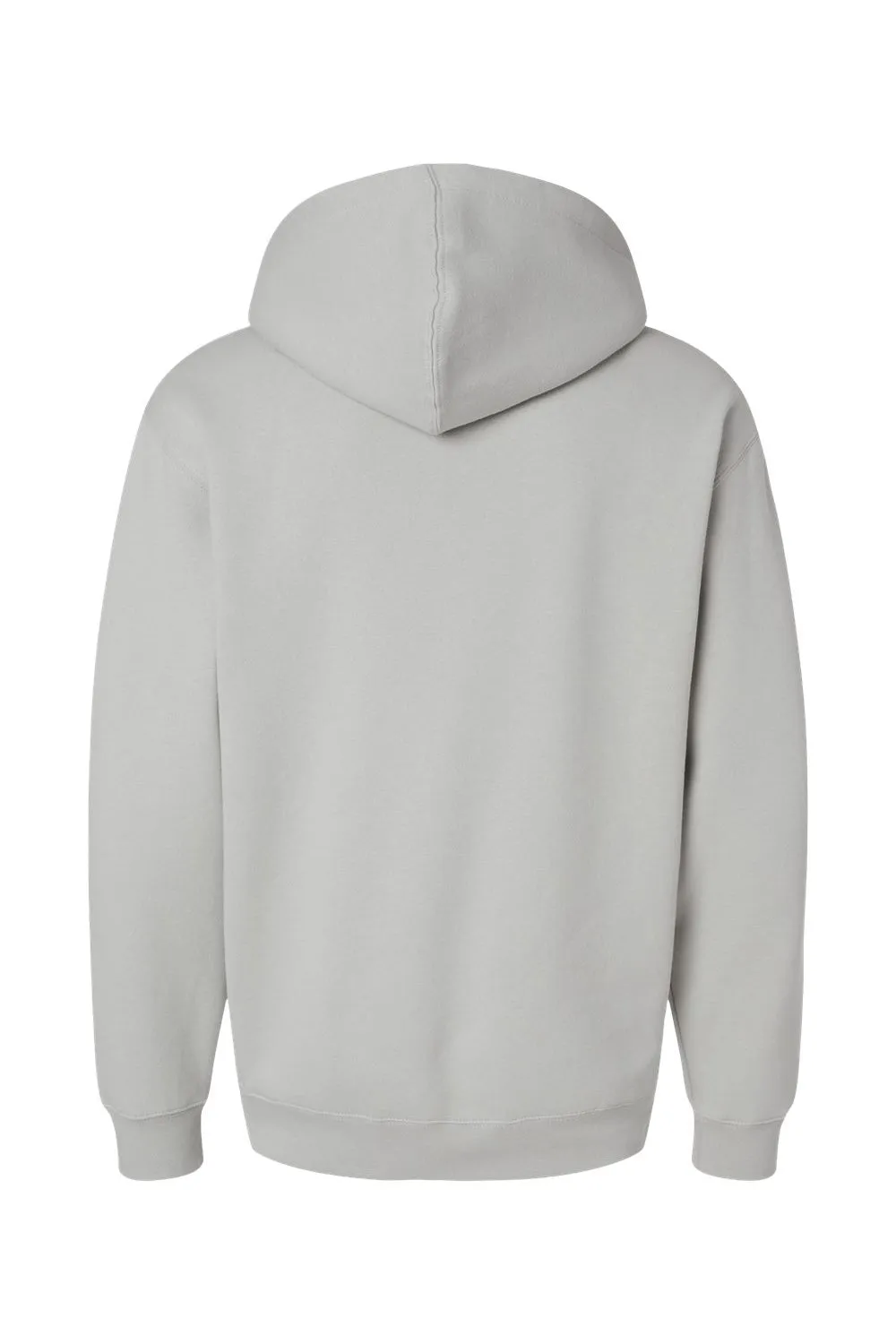 Independent Trading Company Herren Kapuzenpullover Hoodie mit Kangaroo-Tasche - Rauchgrau