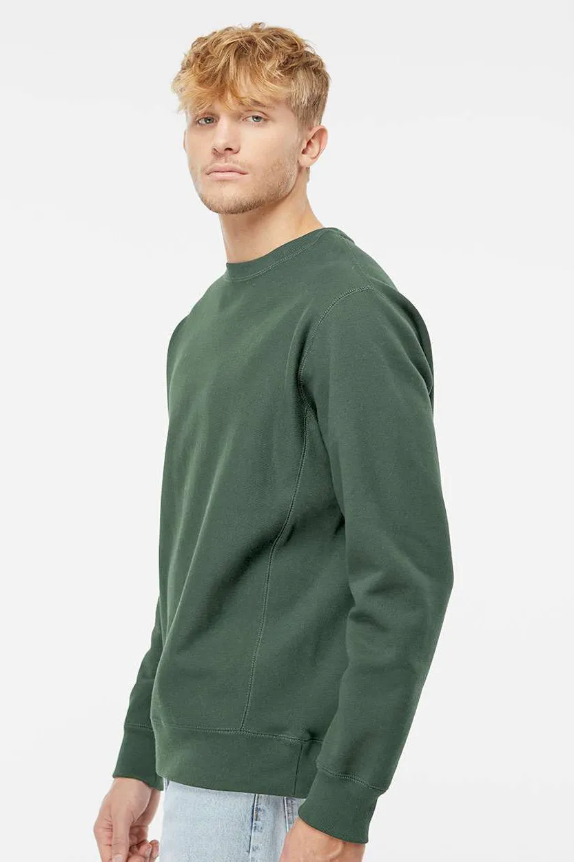 Independent Trading Company Herren Legend Crewneck Sweatshirt - Alpengrün
