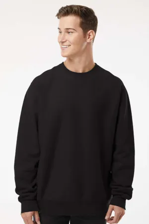Independent Trading Company Herren Legend Crewneck Sweatshirt - Schwarz