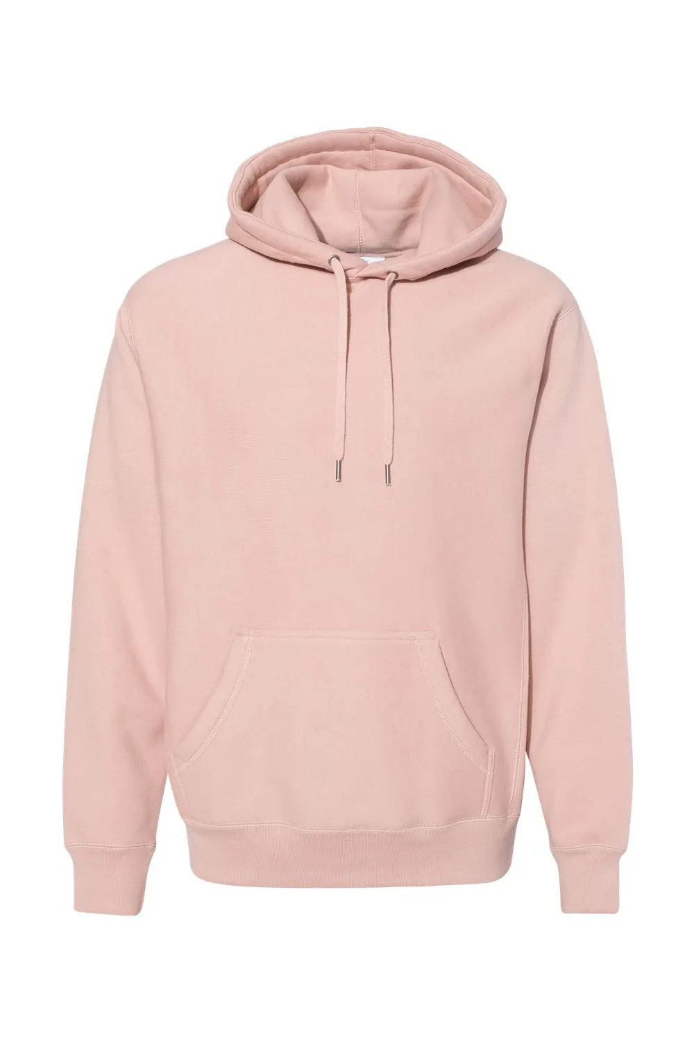 Independent Trading Company Herren Legend Kapuzenpullover Hoodie mit Beuteltasche - Staubiges Rosa