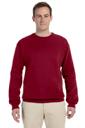 Jerzees Herren NuBlend Fleece Crewneck Sweatshirt - Kardinalrot