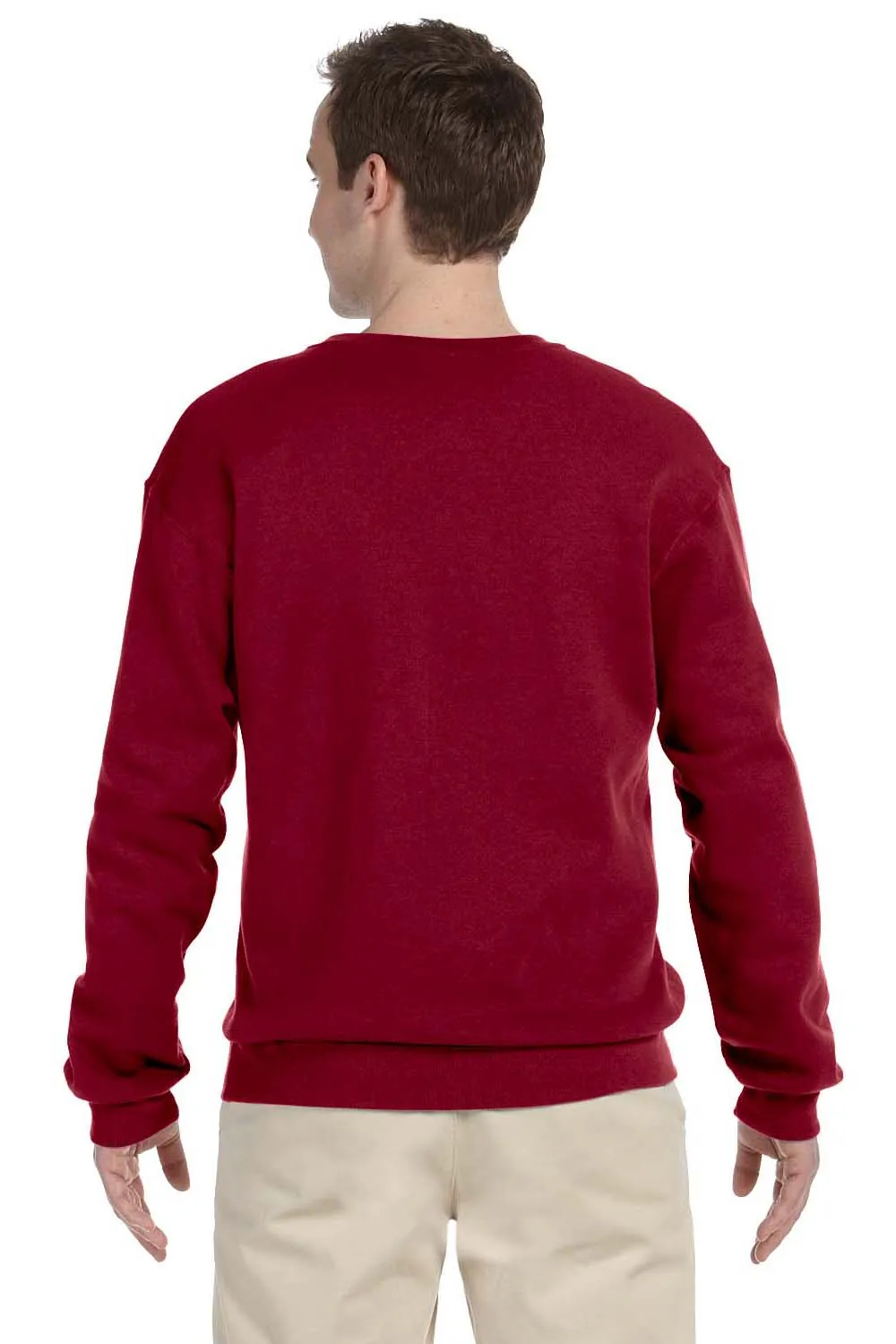 Jerzees Herren NuBlend Fleece Crewneck Sweatshirt - Kardinalrot